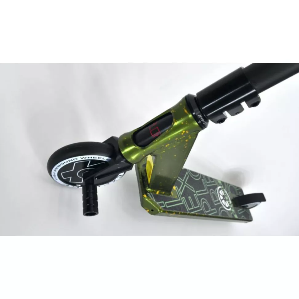 Трюковой Самокат для парка Explore BOOGER - DELUXE HD Green 2025