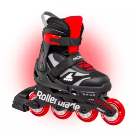 Rollerblade роликовые коньки Microblade black-red 2025