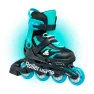 Rollerblade роликовые коньки Microblade black-light blue 2025