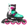Роликовые коньки Rollerblade Microblade XT black-sea green 2025
