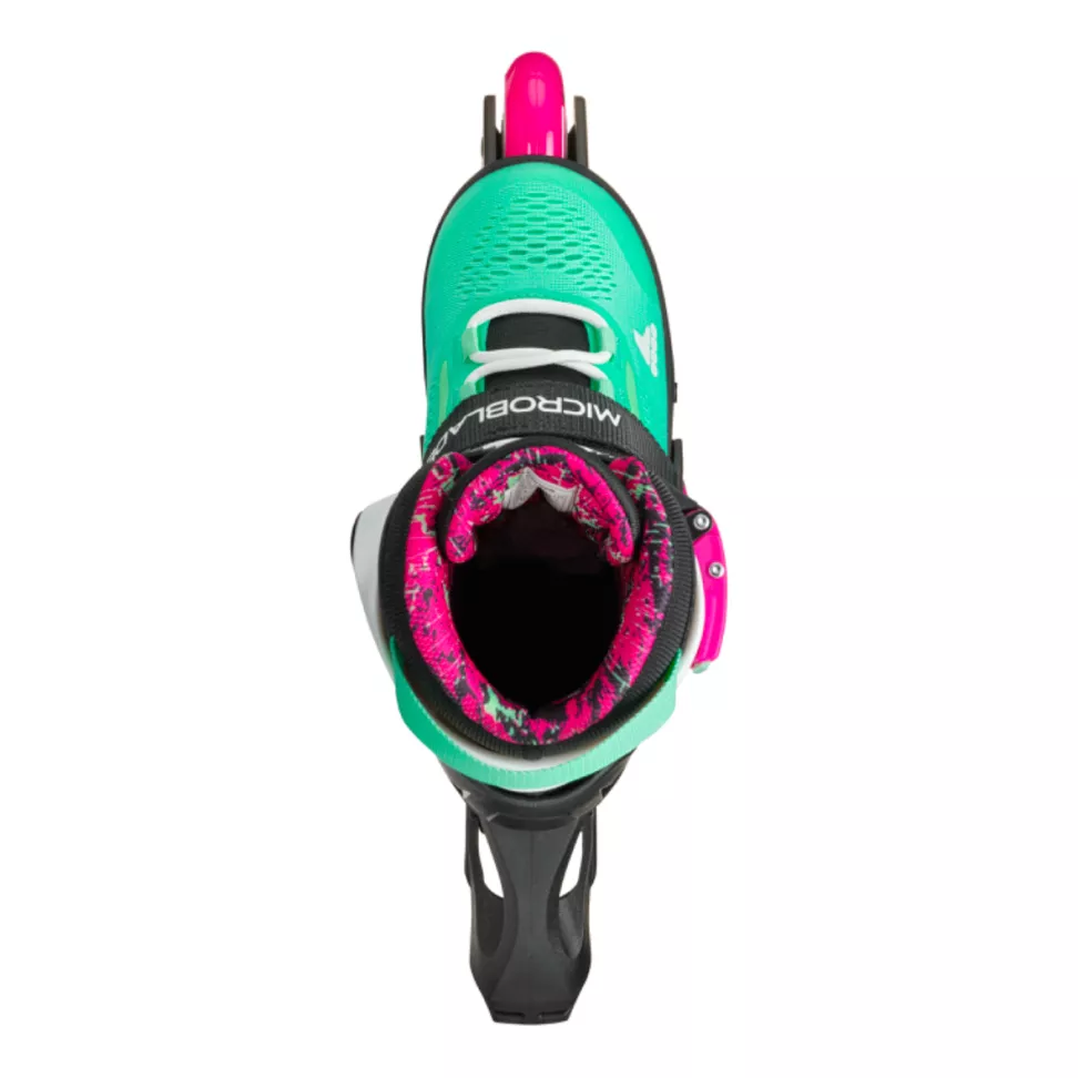 Роликовые коньки Rollerblade Microblade XT black-sea green 2025