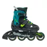 Rollerblade роликовые коньки Microblade XT black-petrol green 2025