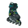 Rollerblade роликовые коньки Microblade XT black-petrol green 2025