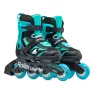 Rollerblade роликовые коньки Microblade black-light blue 2025