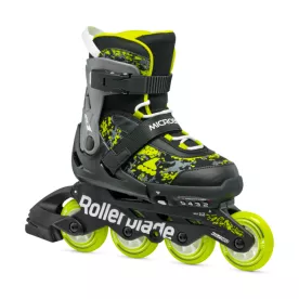 Rollerblade роликовые коньки Microblade SL black-lime 2025