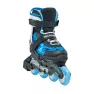 Rollerblade роликовые коньки Microblade SL black-sky blue 2025