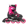 Ролики для девочки Rollerblade Microblade black-pink 2025