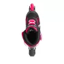 Ролики для девочки Rollerblade Microblade black-pink 2025