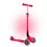 Самокат детский трехколесный Globber My Free Primo Foldable Lights красный 2025