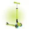 Самокат 3+ лет Globber My Free Primo Foldable Lights Lime Green 2025