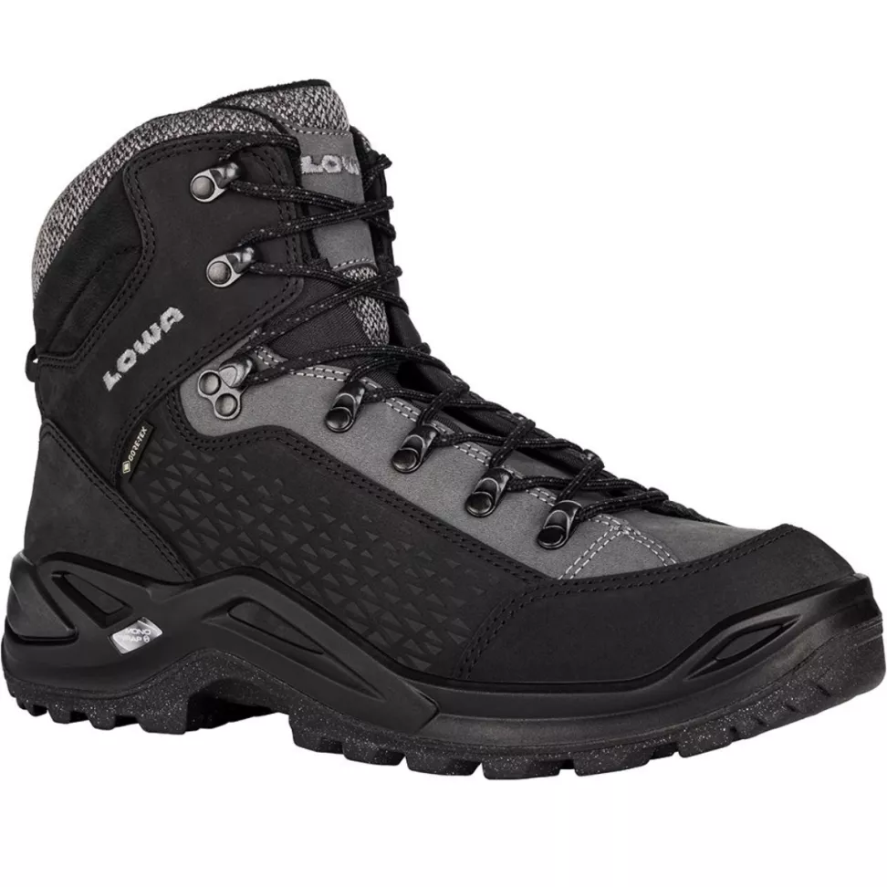 Зимние мужские ботинки Lowa Renegade Warm GTX MID Black