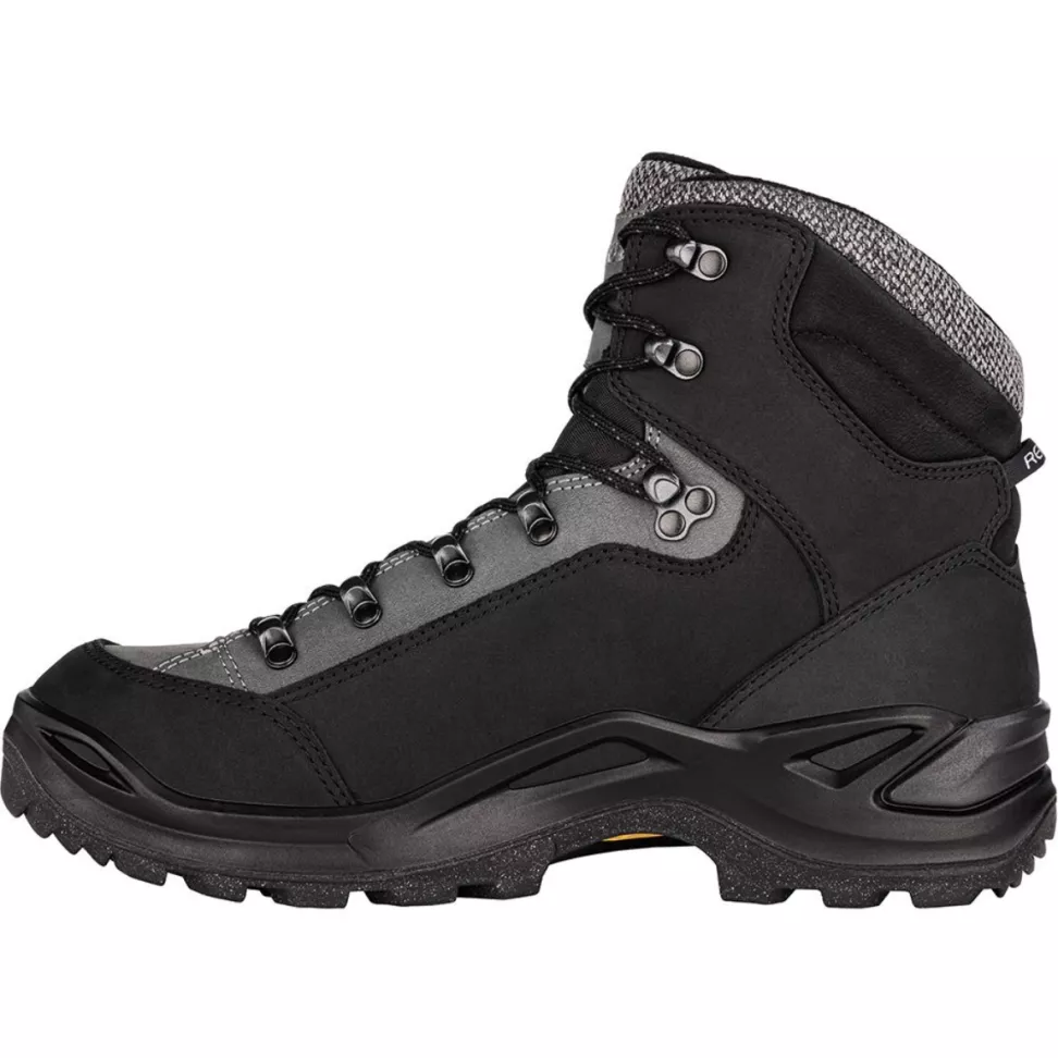 Зимние мужские ботинки Lowa Renegade Warm GTX MID Black
