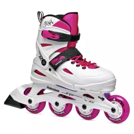 Rollerblade Fury Роликовые Коньки White Pink