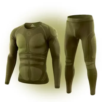 Термобелье мужское тактическое Military ES-s DY Technology Body Mapping До -15*