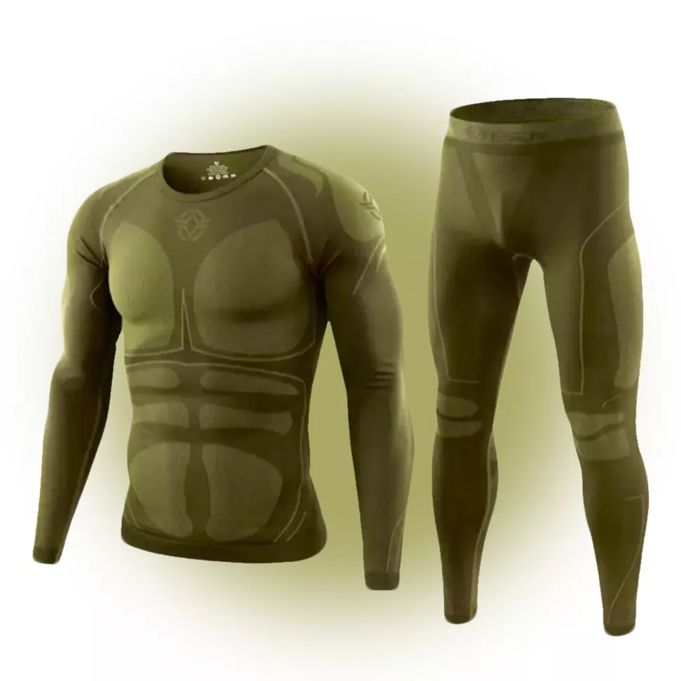 Термобелье мужское тактическое Military ES-s DY Technology Body Mapping До -15*