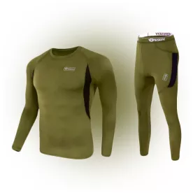 Термобелье мужское зимнее Military Green ES-s DY Technology Core Tech До -25*