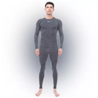 Зимнее мужское термобелье c шерстью комплект Skif Wool Blend До -25*