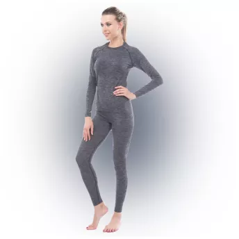 Зимнее женское термобелье c шерстью комплект Skif Wool Blend До -25*