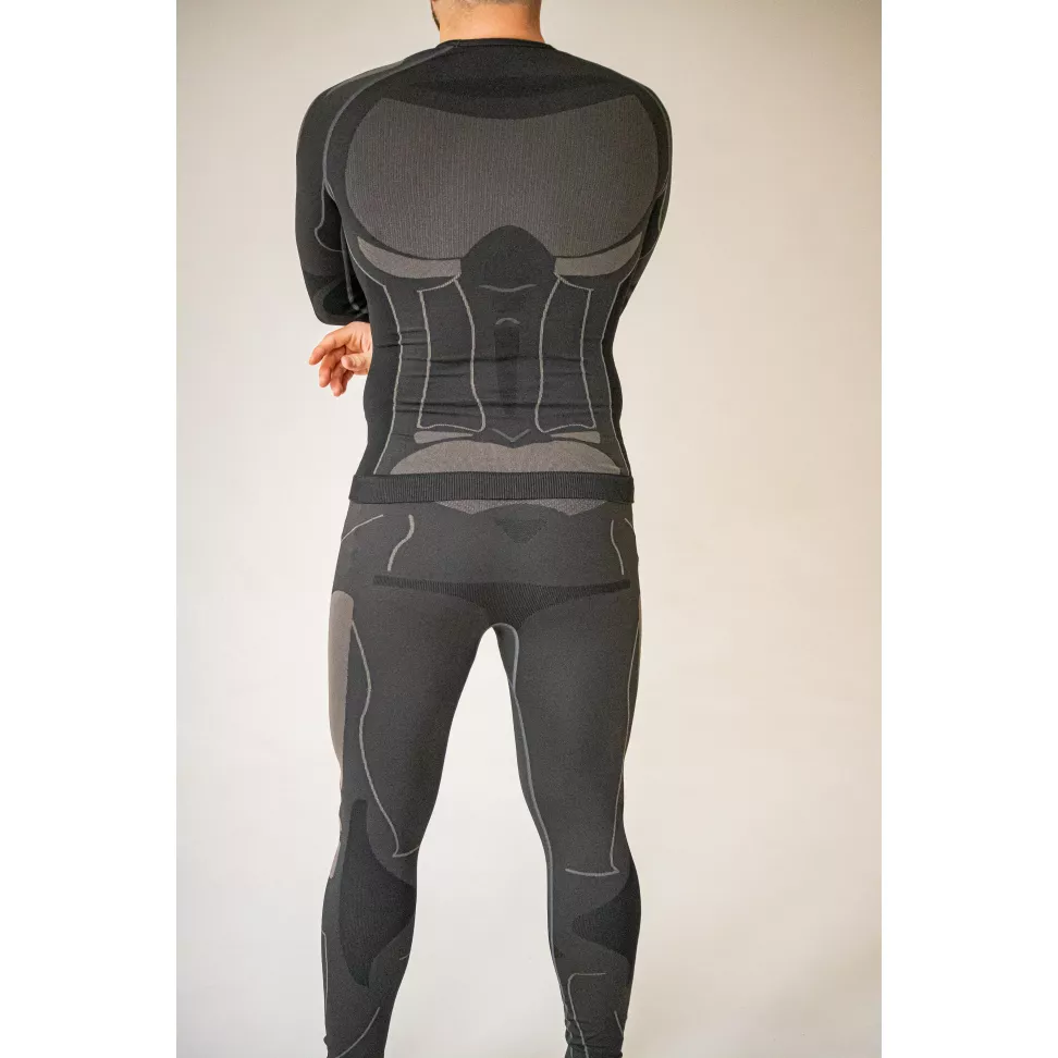 Термобелье мужское тактическое Black ES-s DY Technology Body Mapping До -15*