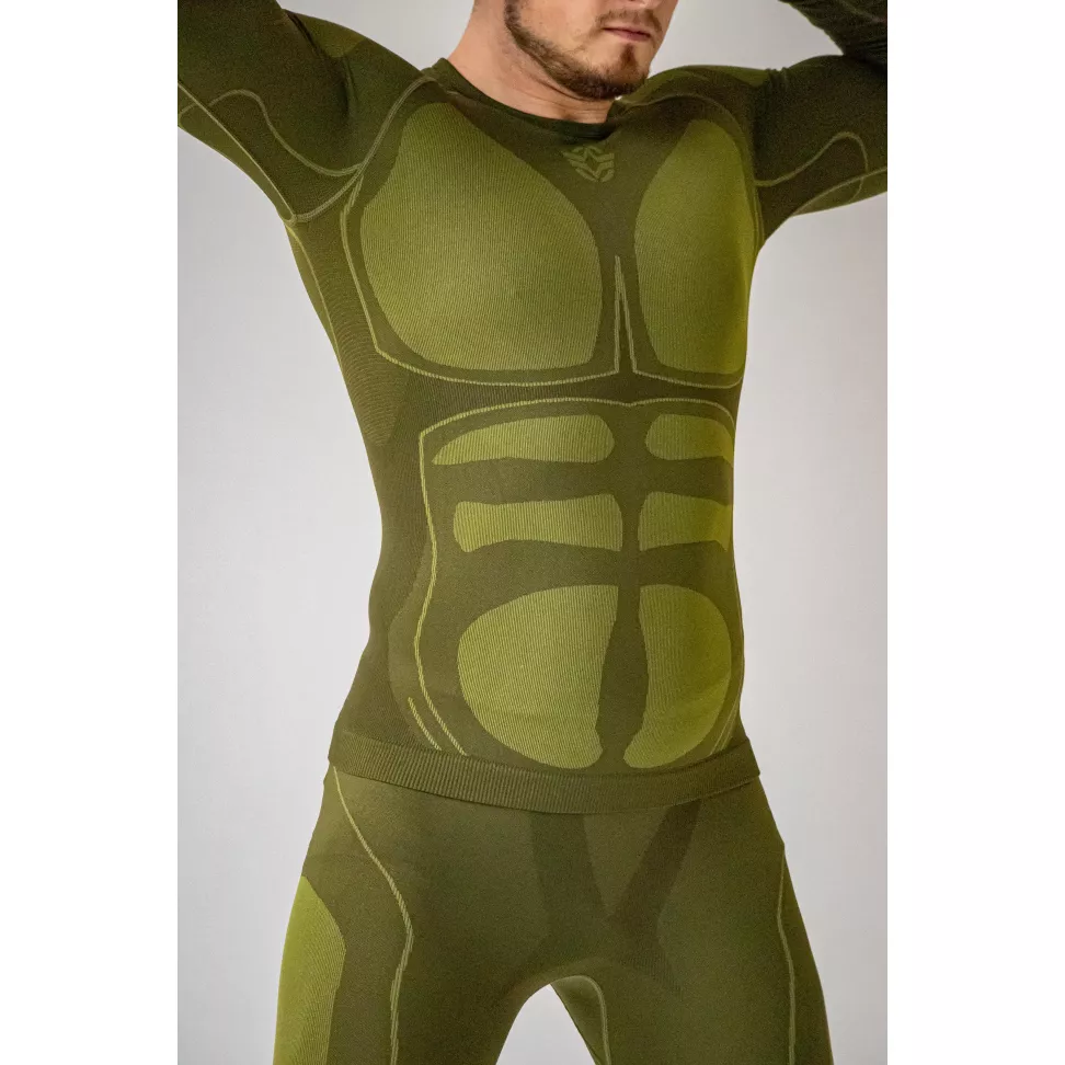 Термобелье мужское тактическое Military ES-s DY Technology Body Mapping До -15*
