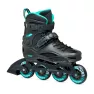 Ролики жіночі Rollerblade RB 80 W Black/Light blue