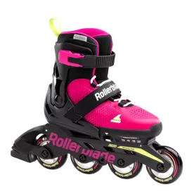 Rollerblade роликовые коньки Microblade 2024 pink-light green