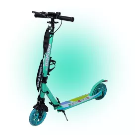 Самокат Двухколесный Scale Sports SS-29 Мятный LED Колеса И Ручные Тормоза