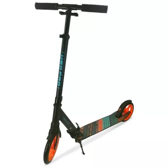 Складаний самокат двоколісний для підлітка USD Pro EXPLORER Black Orange
