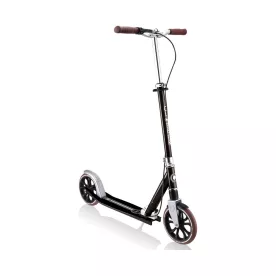 Самокат дитячий двоколісний Globber NL205 Deluxe Black з ручним гальмом