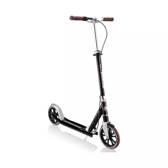 Самокат дитячий двоколісний Globber NL205 Deluxe Black з ручним гальмом
