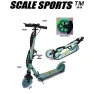 Самокат Двухколесный Scale Sports SS-29 Мятный LED Колеса И Ручные Тормоза