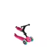 Самокат GLOBBER 5в1 GO UP ACTIVE розовый, до 20/50кг, 1+, светящиеся колеса