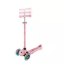 Самокат GLOBBER серии GO UP SPORTY пастельно-розовый, до 20/50кг, 1+, светящиеся колеса