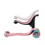 Самокат GLOBBER серии GO UP SPORTY пастельно-розовый, до 20/50кг, 1+, светящиеся колеса