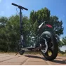 Самокат Scale Sports SS-25 Disc Черный-Хамелеон (Прорезиненная платформа)