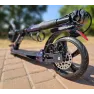 Самокат Scale Sports SS-25 Disc Черный-Хамелеон (Прорезиненная платформа)