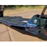 Самокат Scale Sports SS-25 Disc Черный-Хамелеон (Прорезиненная платформа)