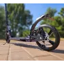 Самокат Scale Sports SS-25 Disc Черный-Хамелеон (Прорезиненная платформа)