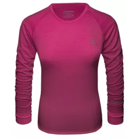 Жіноча Термокофта Малинова Schoeffel MERINO SPORT SHIRT 1/1 ARM W