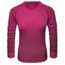 Жіноча Термокофта Малинова Schoeffel MERINO SPORT SHIRT 1/1 ARM W