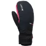 Cairn варежки Elena W black-neon pink 6.5