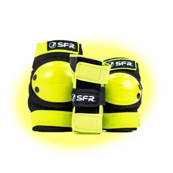 Дитячий захист SFR Ramp Junior Black/Lime