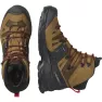 Обувь высокая туристическая мужская Salomon Quest 4 GTX M - rubber black fiery red