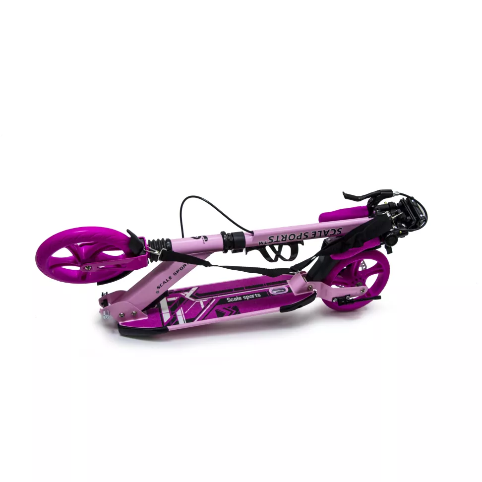 Самокат дитячий 6+ Scale S-Sport Pro 2024 Pink Дискове гальмо