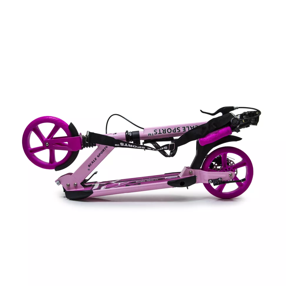 Самокат дитячий 6+ Scale S-Sport Pro 2024 Pink Дискове гальмо