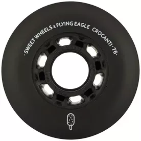 Flying Eagle Crocanti 88a black - 4 колеса
