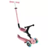 Самокат-велобег Globber 5в1 GO-Up Active Lights Pastel Pink