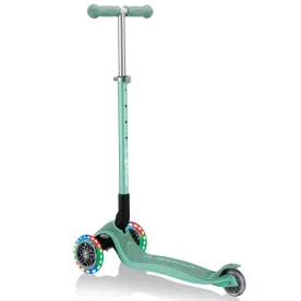 Самокат Globber Primo Foldable Plus Lights мятный