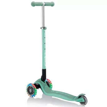 Самокат Globber Primo Foldable Plus Lights ментоловий