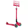 Самокат детский трехколесный Globber My Free Primo Foldable Lights красный 2025